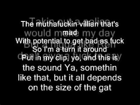 N W A Fuck The Police With Lyrics YouTube