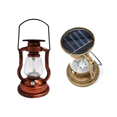 Vintage Style Solar LED Lantern | Outdoor Lighting | Lights