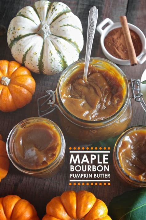 Maple Bourbon Pumpkin Butter Recipe