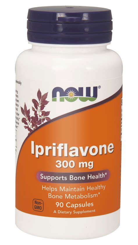 Ipriflavone 300 mg 90 kapsułek NOW