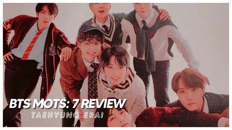 Bts Mots 7 Comeback Review Youtube