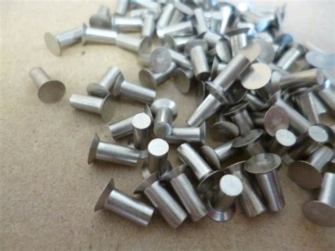 MS9318 100 1 8 X 5 16 MONEL 400 AIRCRAFT COUNTERSUNK SOLID RIVETS