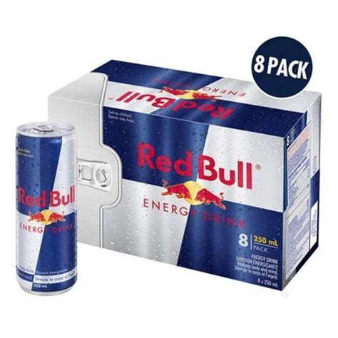 Red Bull 8x250ml Boisson Énergisante Canette Achat Vente energy