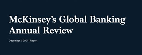 Mckinseys Global Banking Annual Review Fintech Alliance