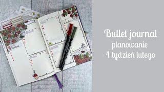 Zaplanuj Ze Mn Tydzie Lutego Bullet Journal Doovi