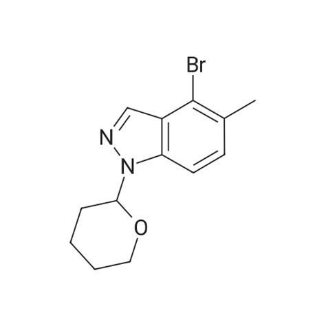 Bromo Methyl Tetrahydro H Pyran Yl H Indazole