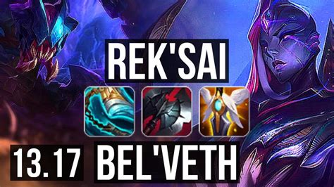 Rek Sai Vs Bel Veth Jng Rank Rek Sai Winrate Tr