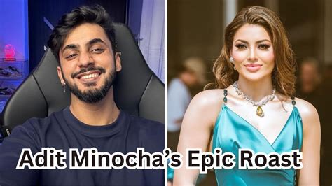 Adit Minocha S Epic Roast Of Urvashi Rautela PLAYGROUND GLOBAL