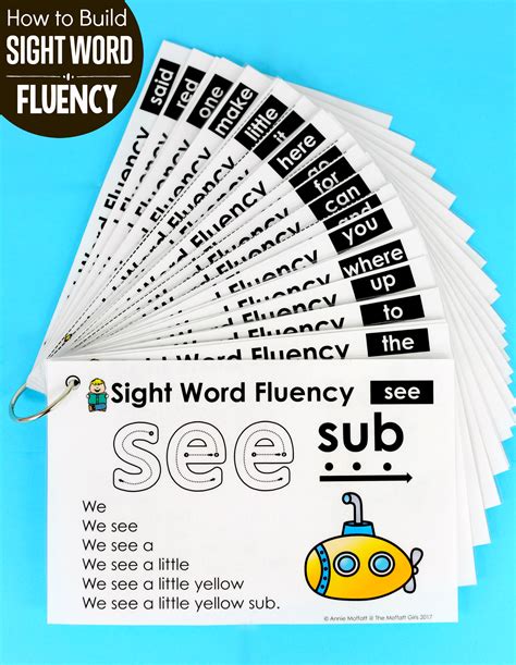 How To Build Sight Word Fluency