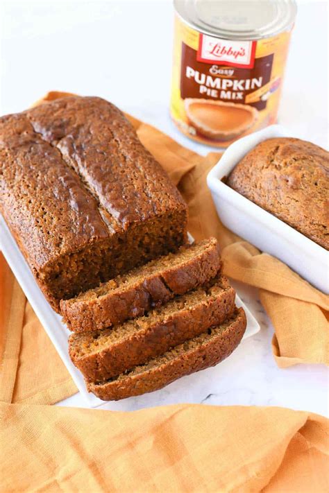 Pumpkin Pie Filling Bread