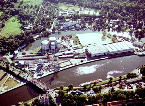 Berlin Aus Der Vogelperspektive Binnenhafen S Dhafen In Berlin