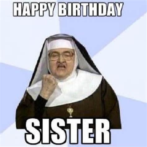 Happy Birthday Memes funny for Sister #happybirthdaymemes Sister Birthday Funny, Happy Birthday ...