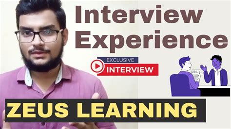 Zeus Learning Mei Apply Kar Rahe Ho Interview Experience Dekhlo With