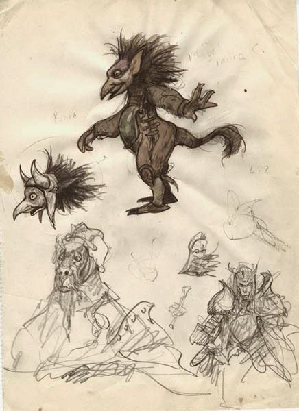 Do The Magic Dance With Labyrinth Concept Art By Brian Froud Film Sketchr