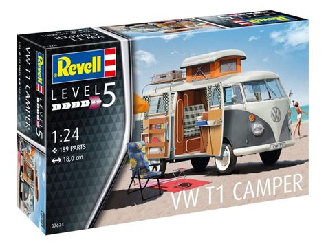 Volkswagen VW Transporter T1 Camper 07674 Revell