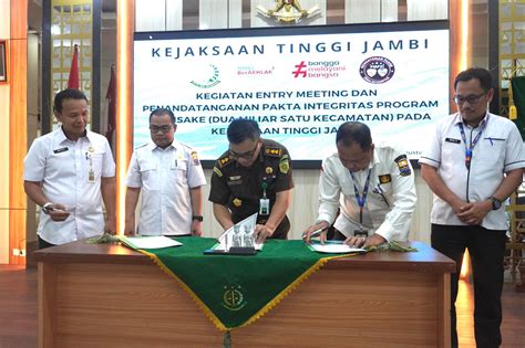 Komitmen Kejati Dan Dinas Pendidikan Provinsi Jambi Awasi Pelaksanaan