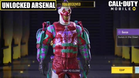 New Codm Unlocked Arsenal Draw Epic Gunzo Skin Youtube