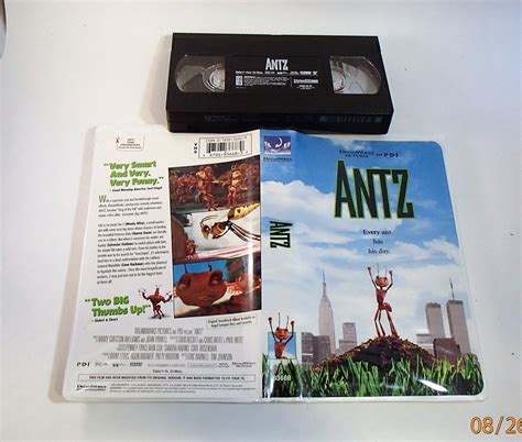 Antz Vhs 83668 1999 Children Kids Movie Dreamworks 667068366839 Ebay