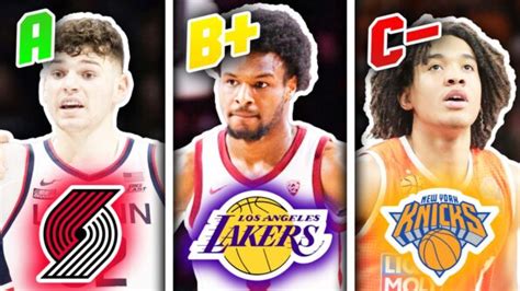 Final 2024 Draft Grades For All 30 Nba Teams Officially Revealed