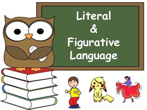 Literal And Figurative Language