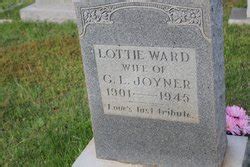 Mrs Lottie Ward Joyner 1901 1945 Mémorial Find a Grave