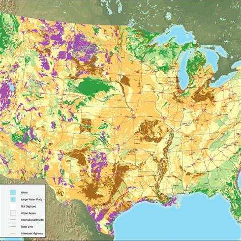 State Ground Penetrating Radar Soil Suitability Map Of Illinois