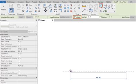 wall layout design  editing  revit understanding wall