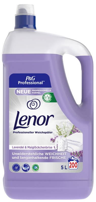 Lenor Professional Adoucissant fraîcheur d avril 5 litres