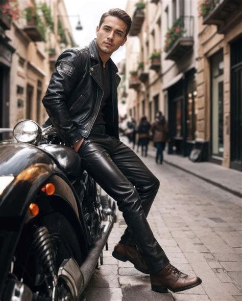 Pinterest In 2024 Leather Fashion Men Metrosexual Men Fashion Tight