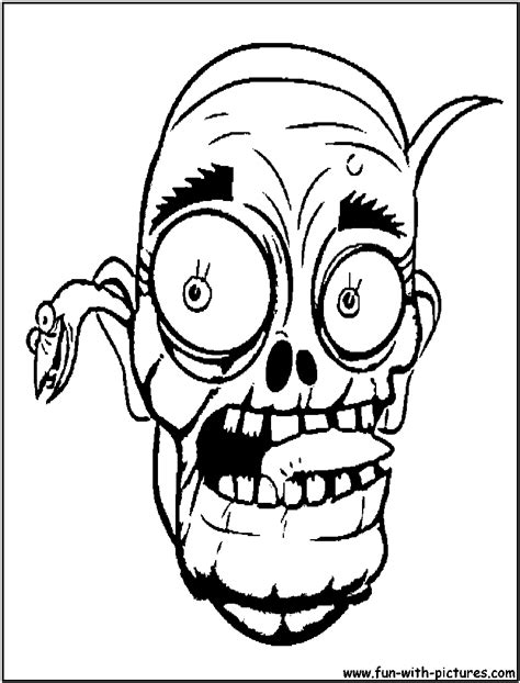 Free Halloween Scary Masks Coloring Pages, Download Free Halloween ...