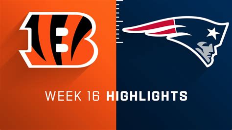 Cincinnati Bengals vs. New England Patriots highlights | Week 16