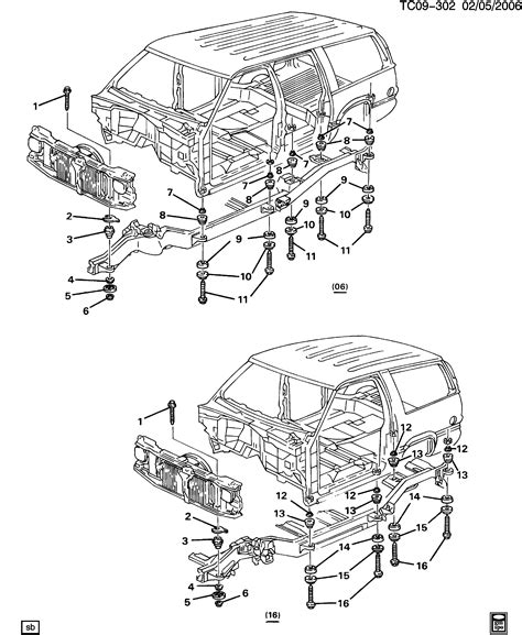 C1500 Suburban 2wd Body Mounting Chevrolet Epc Online