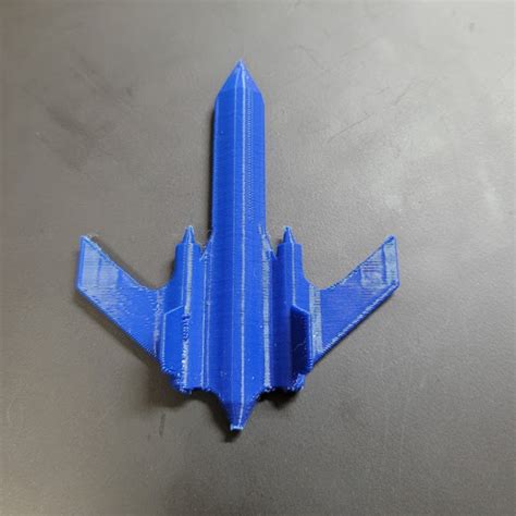 3D Printable X Jet from X Men by Tia Bertz