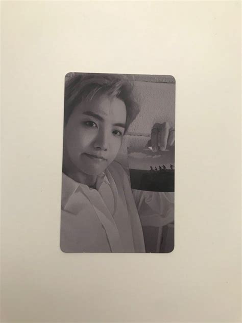 Bts J Hope Proof Standard Compact Photocard Official Hobbies Toys