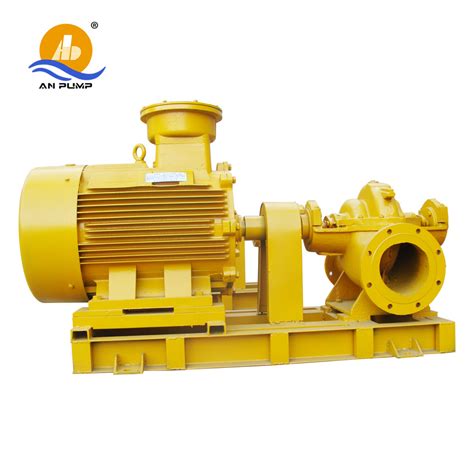 High Flow Horizontal Double Suction Split Case Centrifugal Dewatering