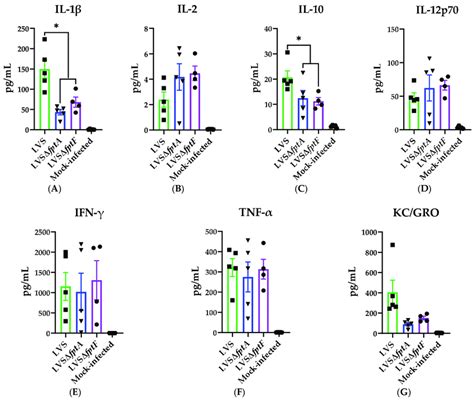 Cytokine Secretion In The Bronchoalveolar Lavage Fluid BALF Of Mice