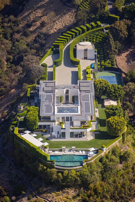 Pritzker Estate 1261 Angelo Dr Beverly Hills Aerial Photography By