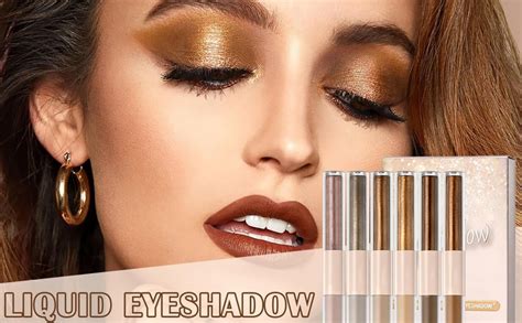 Amazon Melemando Dual Ended Liquid Eyeshadow 6 Color Neutral Naked Glitter And Matte