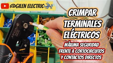 Cómo CRIMPAR terminales y punteras Crimpadora de puntas para cables