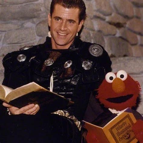 Mel appeared on Sesame Street to talk about Hamlet | Mel gibson, Sesame ...