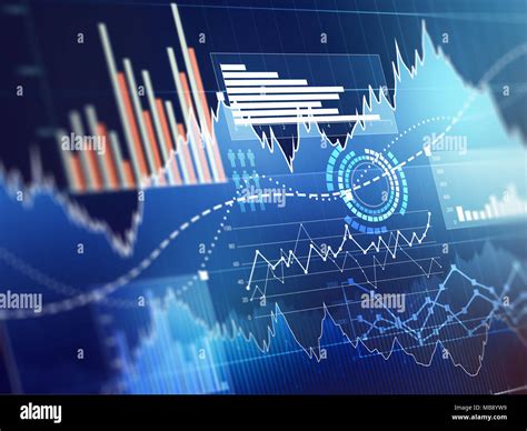 Abstrakte Business Plan Mit Aufw Rtstrend Liniendiagramm