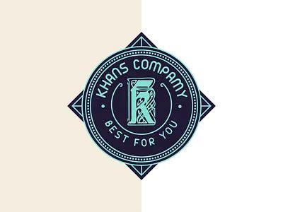 khan logo designs themes templates  downloadable graphic elements