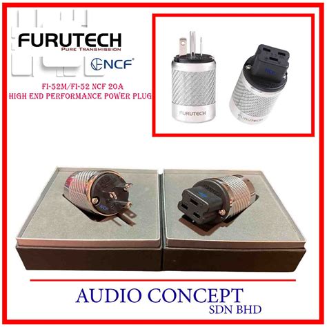 Furutech Fi M Fl Rohdium Ncf A High End Performance Power Plug