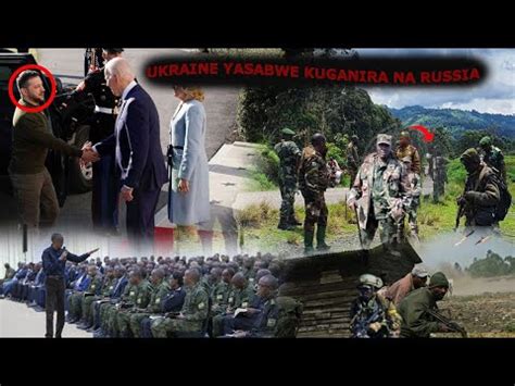 UYU MUNSI MU ITANGAZAMAKURU FARDC IVUGA KO YAFASHE ABA RDF 2 UKRAINE