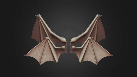 Bat Wing Download Free 3d Model By 取名字好难啊 12241218 2b7c113