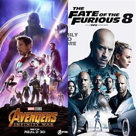 Avengers Infinity War Fails To Beat The Fate Of The Furious Becomes Second Highest Opening