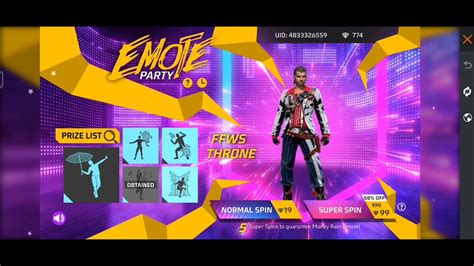 Free Fire Emote Party Event All Complete 21and22 November🙏 Please Subscribe Surajff1