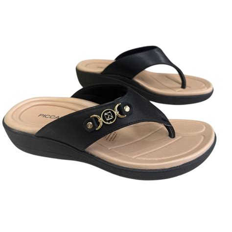 Chinelo Fascite Plantar Feminino - Chinelo Feminino Anabela Ortopédico Fascite Plantar Piccadilly 23902 ...