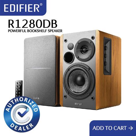 Edifier R1280DB Powered Bluetooth Bookshelf Speaker Shopee Philippines