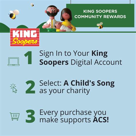 How to Use King Soopers Community Rewards to Support Your Favorite NonProfit — A Child's Song ...